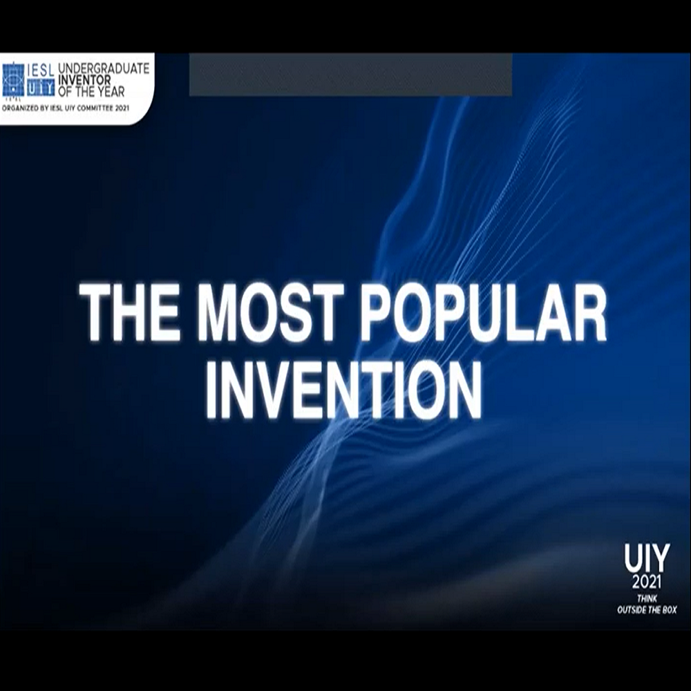 IESL_award-Undergraduate_invention_of_the_year-Most_popular_invention